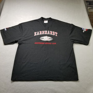 Vintage Dale Earnhardt T-Shirt Mens Size 2XL XXL Black NASCAR Racing 90s Y2K